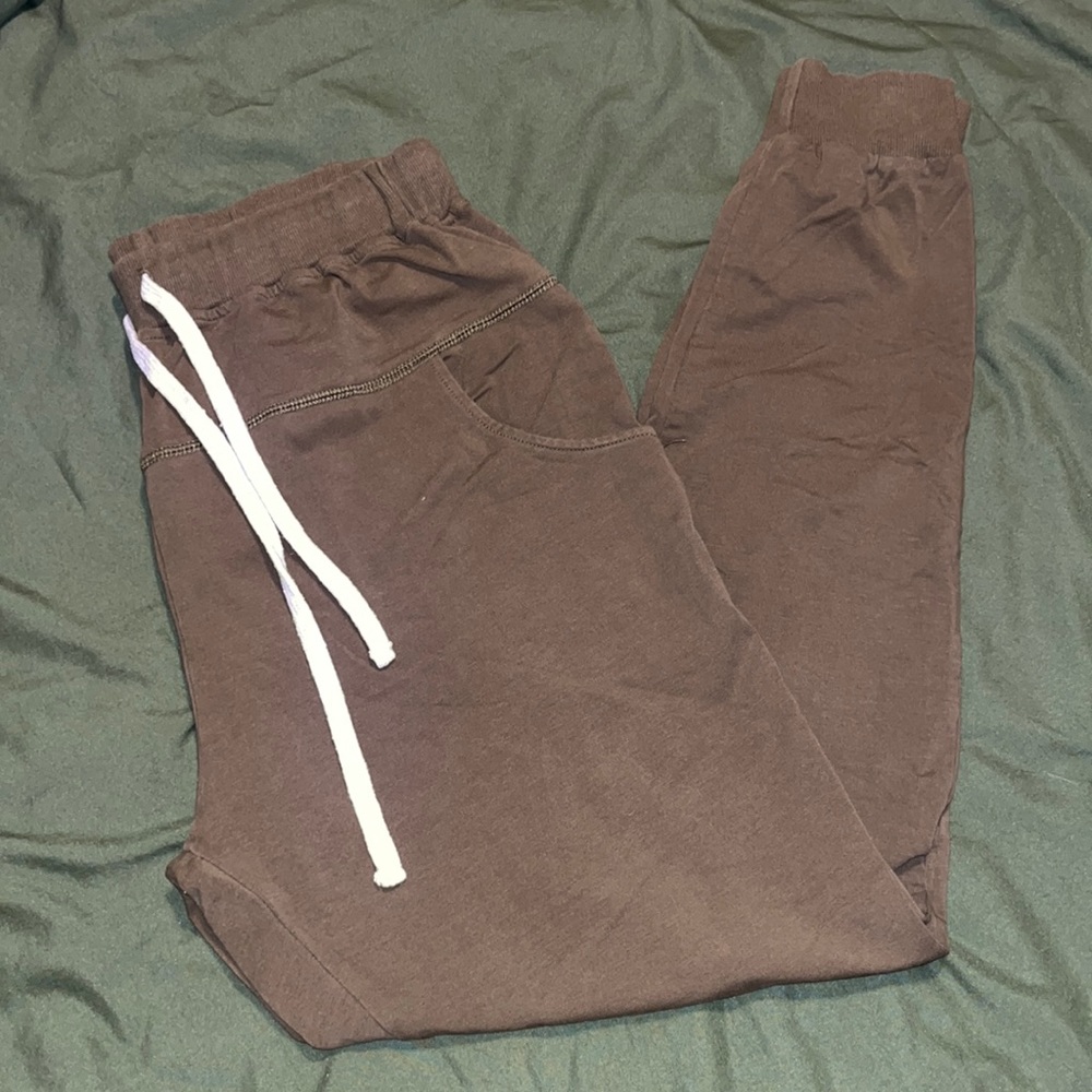 Olive Green Little Bipsy Joggers
